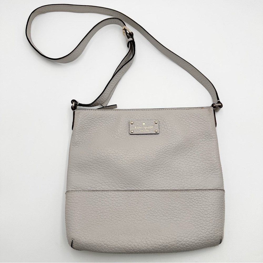 Kate Spade Bay Street Cora Crossbody Gray